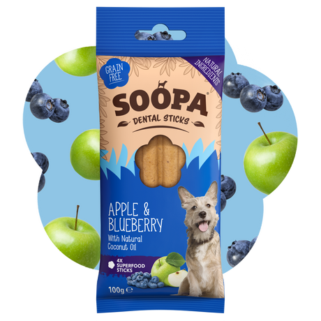 Apple & Blueberry Dental Sticks