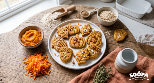 Pumpkin Patch Dog Biscuits