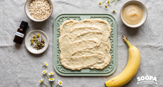 Chamomile & Banana Calming Lick Mat