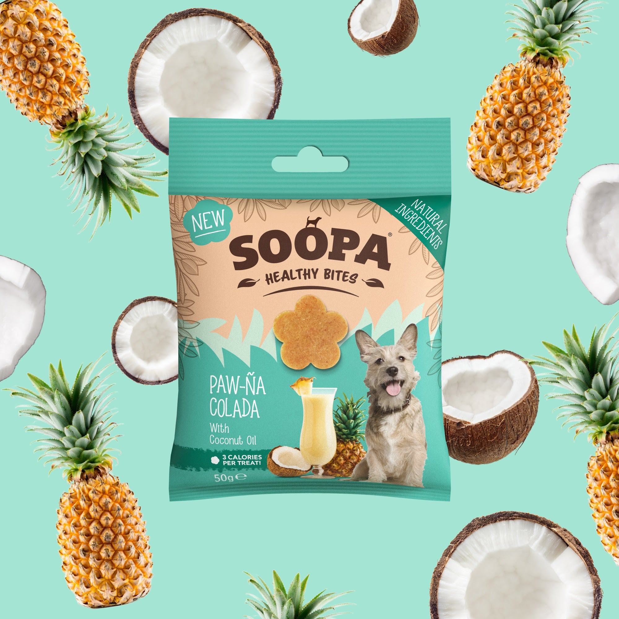 Paw-na Colada Healthy Bites