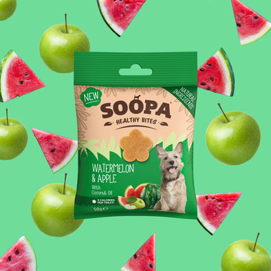 Watermelon Apple Healthy Bites Soopa Pets - Main Image