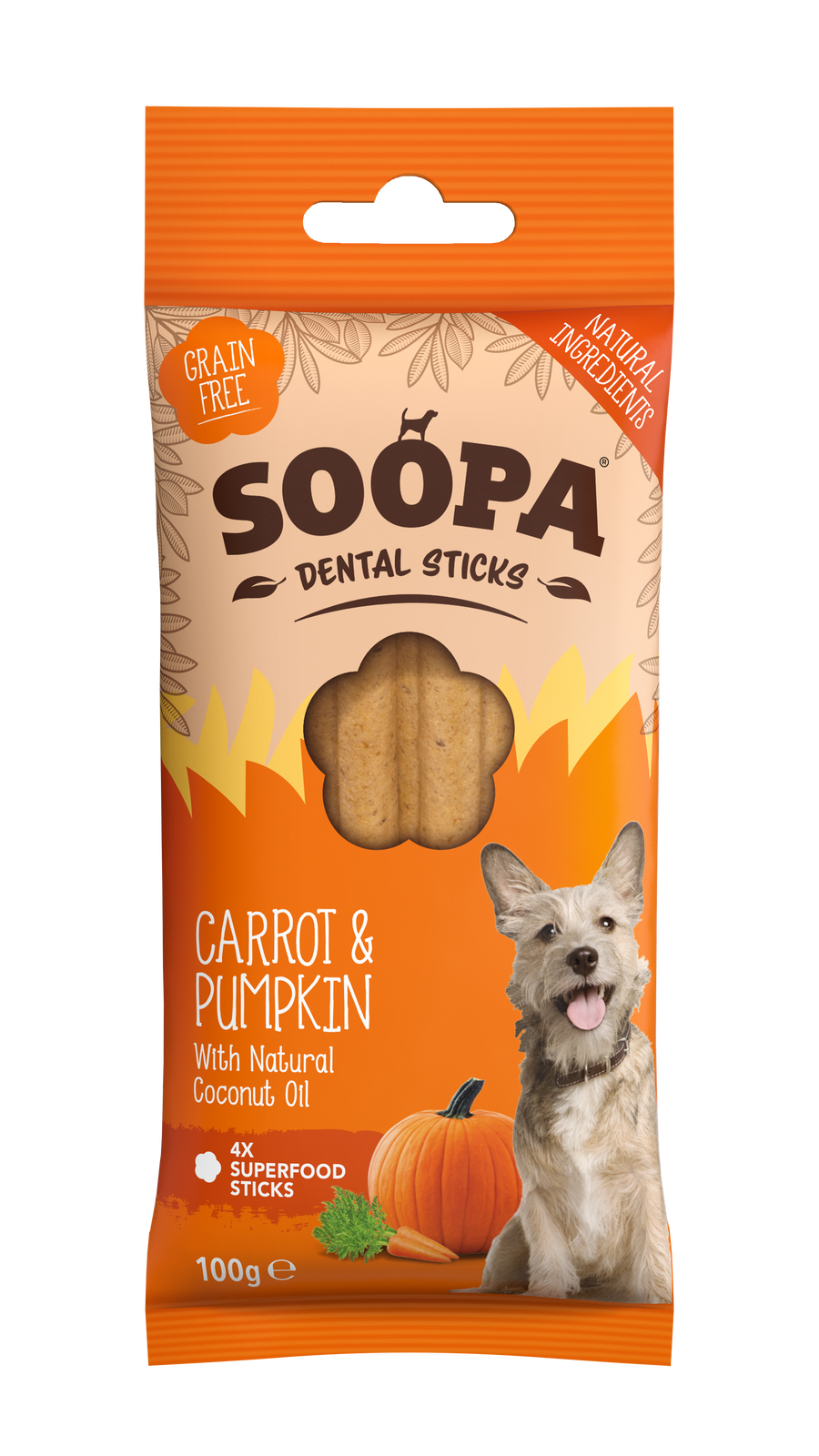 Carrot & Pumpkin Dental Sticks