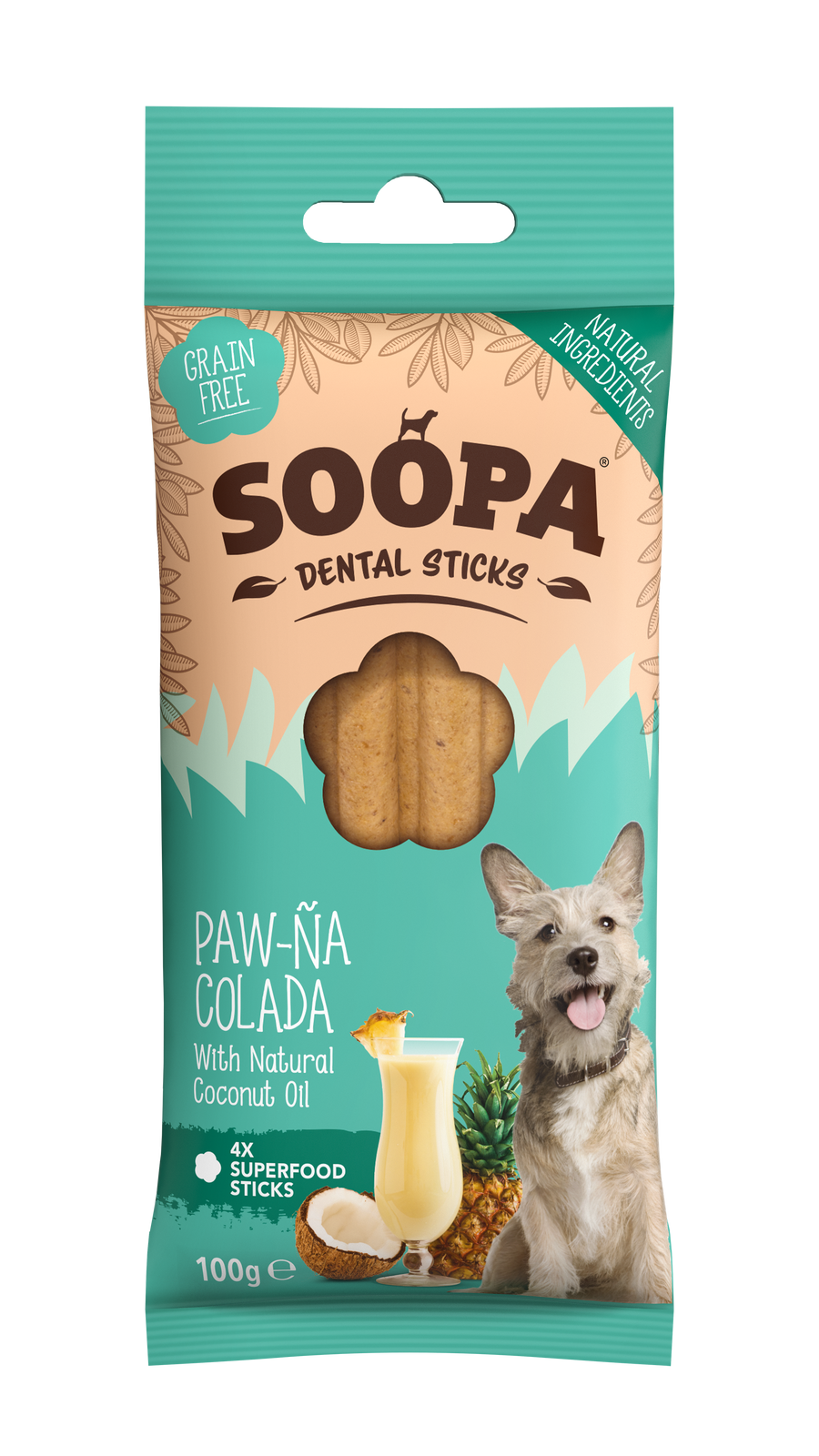 Paw-Na Colada Dental Sticks