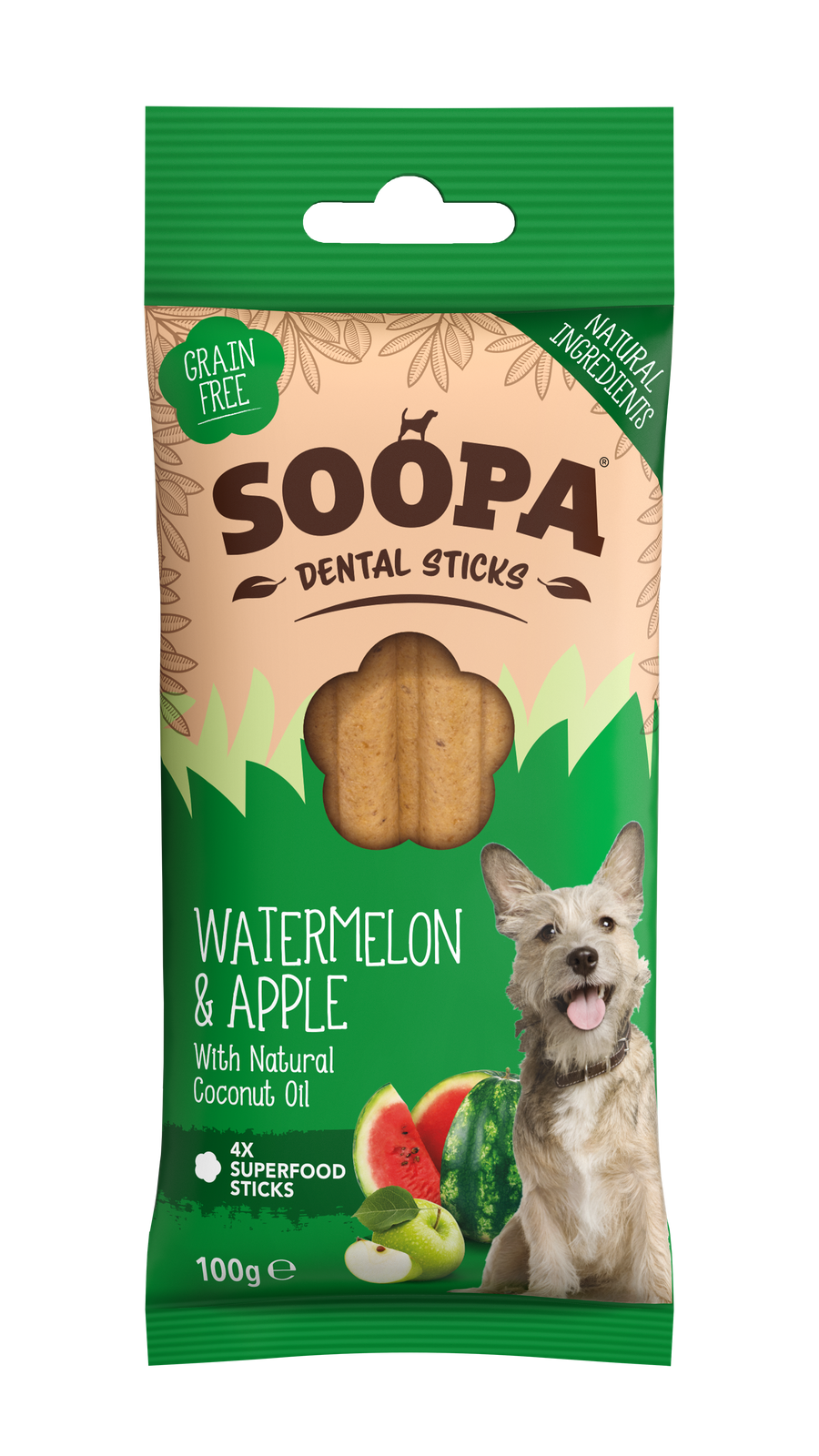 Watermelon & Apple Dental Sticks