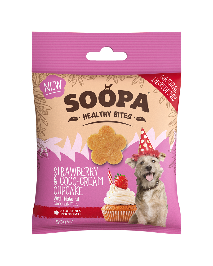 Strawberry & Coco-Cream Cupcake Healthy Bites