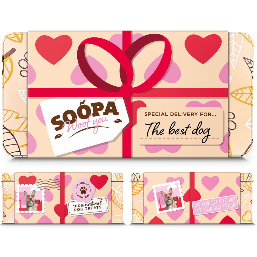 Soopa Love Your Dog Gift Tin