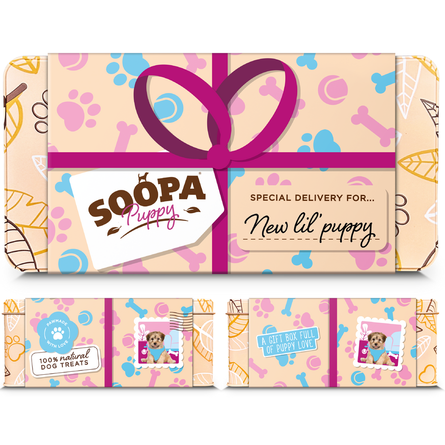 Soopa Puppy Gift Tin