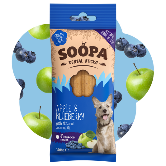 Apple & Blueberry Dental Sticks