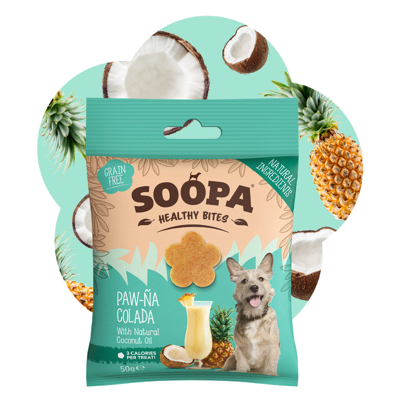 Paw-Na Colada Healthy Bites