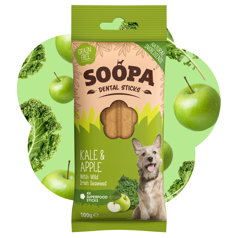Kale & Apple Dental Sticks