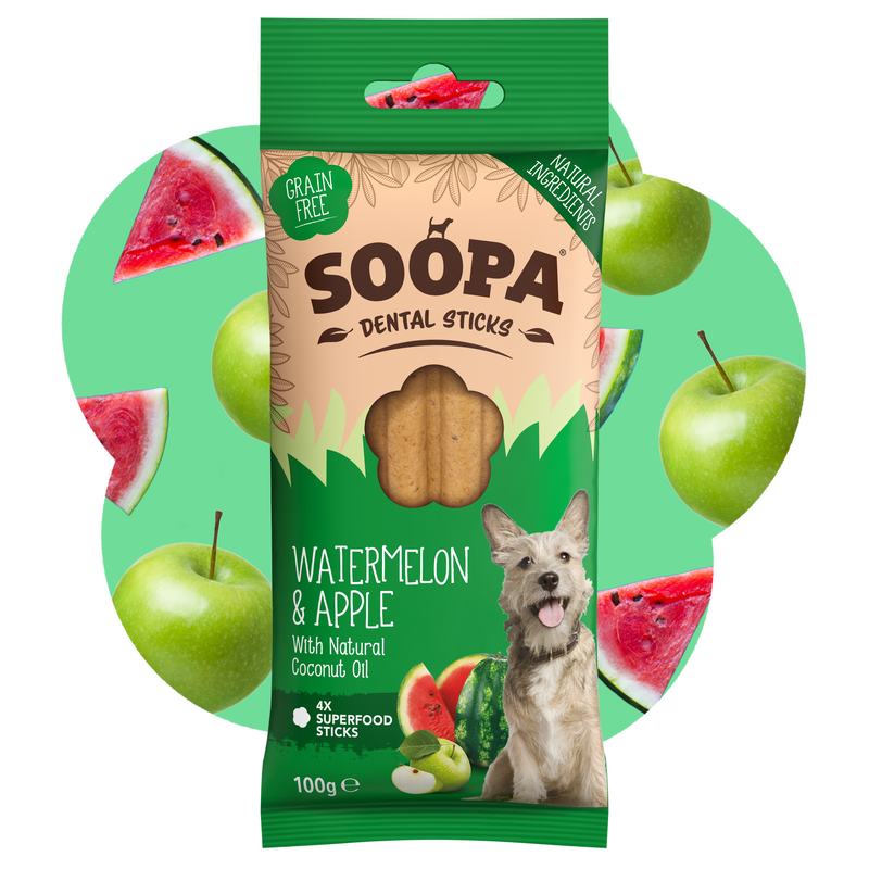 Watermelon & Apple Dental Sticks