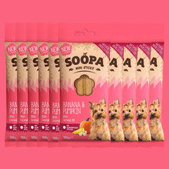 Banana & Pumpkin Dental Sticks for Mini Dogs