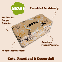 Soopa Dog Treat Tin